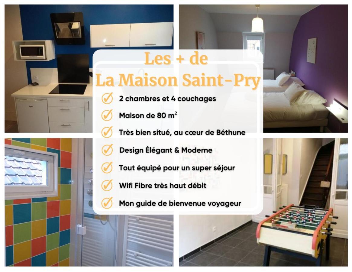 La Maison Saint-Pry Béthune Buitenkant foto